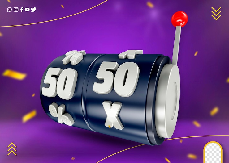 Bezpłatny plik PSD procentowa ikona wartości rabatu 3d dla promocji w supermarketach i sprzedaży online 50 procent