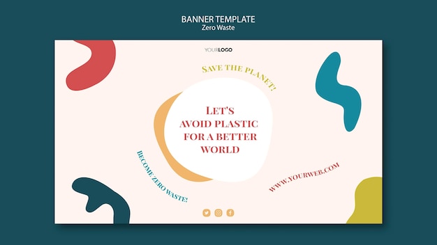 Projekt banera zero waste