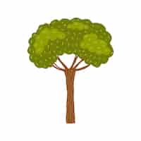 Bezpłatny plik PSD projekt ilustracji drzewa