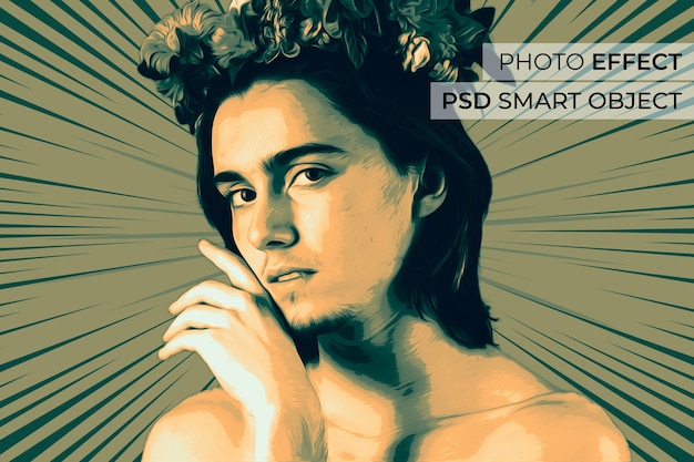 Projekt makiety z efektem pop art