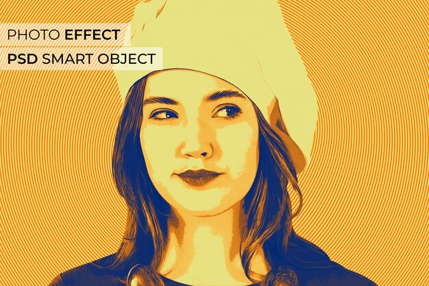 Projekt makiety z efektem pop art