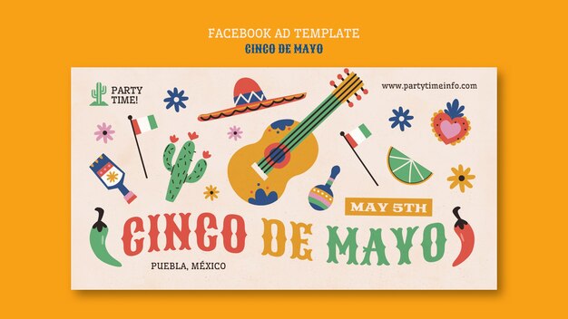 Projekt Szablonu Cinco De Mayo