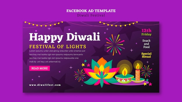 Projekt Szablonu Diwali