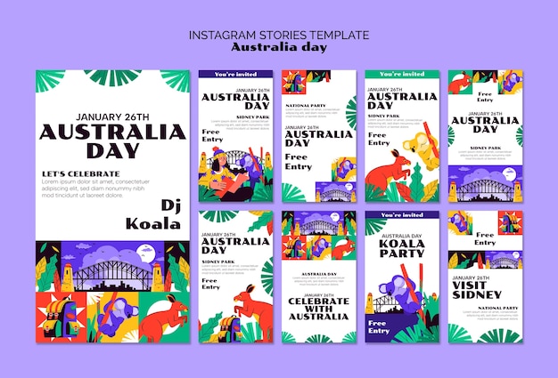 Projekt Szablonu Dnia Australii