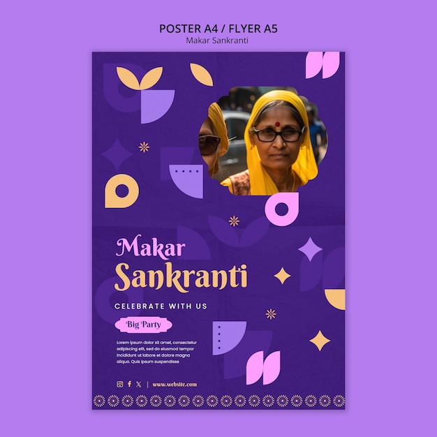 Projekt Szablonu Makar Sankranti