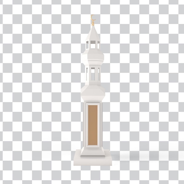 Bezpłatny plik PSD ramadan minaret