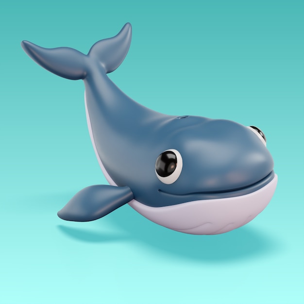 Rendering 3D ikony morza i oceanu