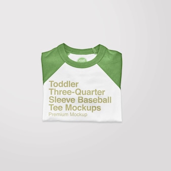 Składane makiety baseballowej koszulki dla małych dzieci