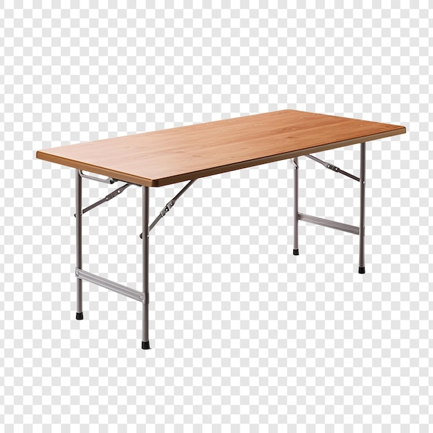 Bezpłatny plik PSD stół składany izolowany na przezroczystym tle