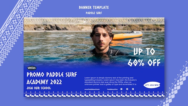 Sup projekt szablonu banera