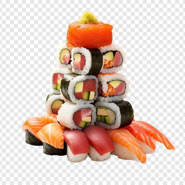 Sushi Na Przezroczystym Tle