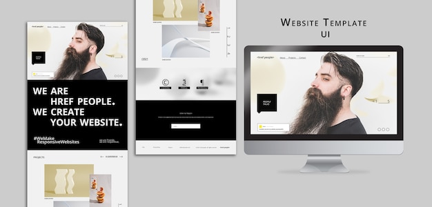 Szablon Projektu Strony Internetowej Ui Ux