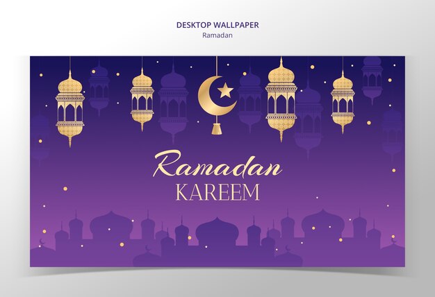 Szablon świętowania Ramadanu