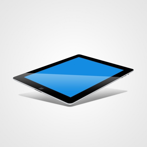 Bezpłatny plik PSD tablet makiety projektu