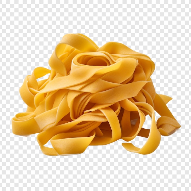 Tagliatelle Izolowane Na Przezroczystym Tle