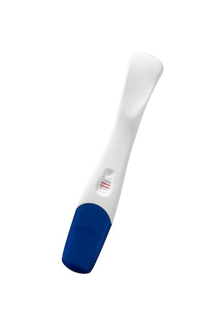 Bezpłatny plik PSD widok pozytywnego testu ciążowego