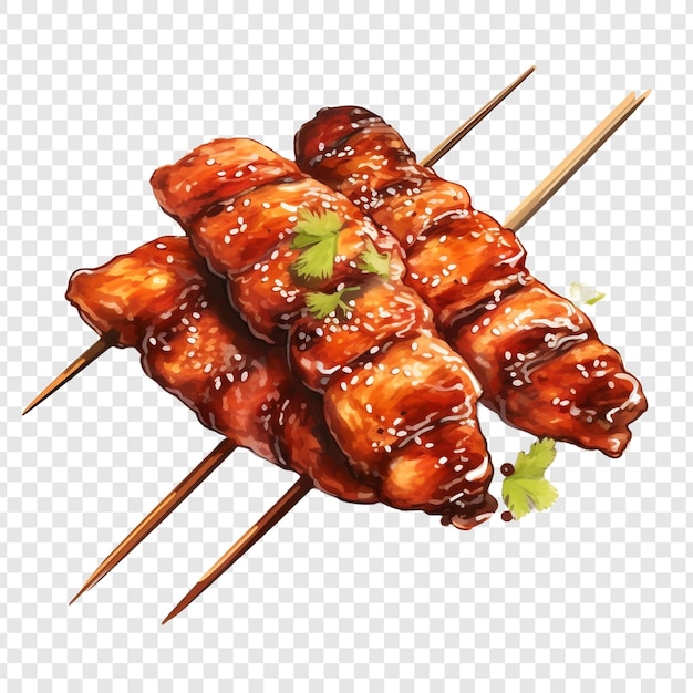 Yakitori Na Przezroczystym Tle