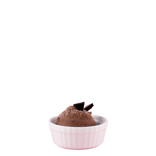 Z bliska na pyszne lody