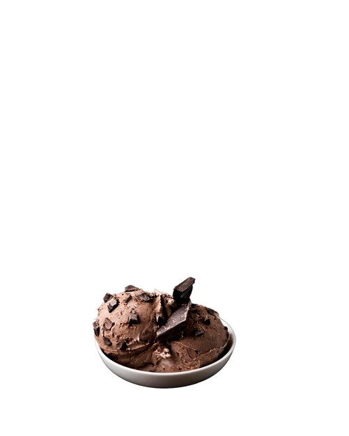 Z bliska na pyszne lody