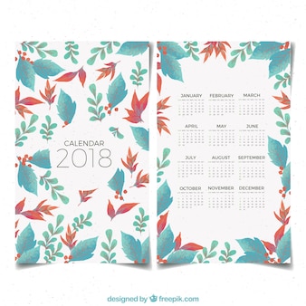 2018 kalendarz