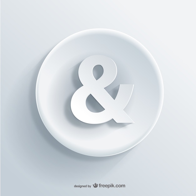 3d Ikony Ampersand