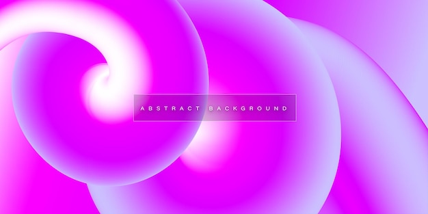Abstrakcyjny płynny kolor neonowy efekt 3D Tło biznesowe Projekt banera Uniwersalny
