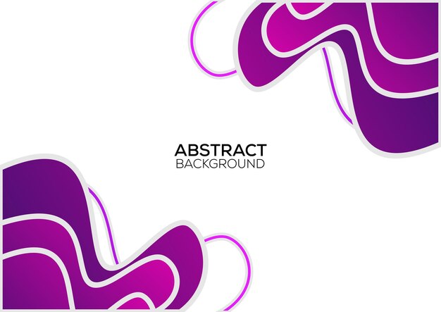abstrakcyjny płynny projekt tła gradientowy kolor fioletowy