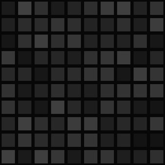 Abstrakcyjny wzór dużych kwadratów lub pikseli w kolorach szarym i czarnym