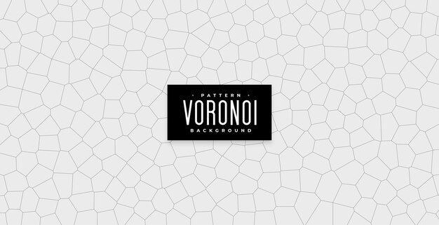 Abstrakcyjny wzór voronoi linie siatki tekstury tła