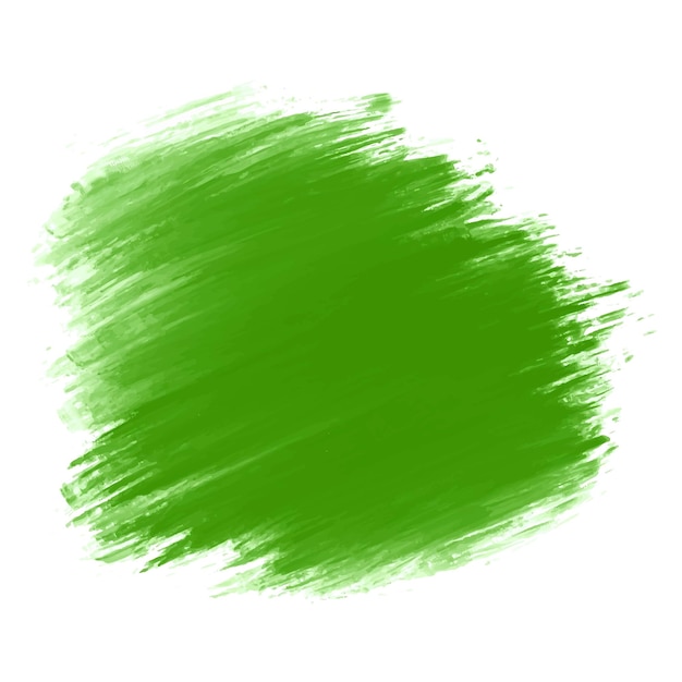 Abstrakcyjny zielony akwarel na białym tle