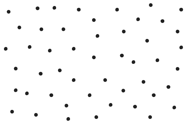 Bezpłatny wektor abstrakt doodle losowy polka dot tło