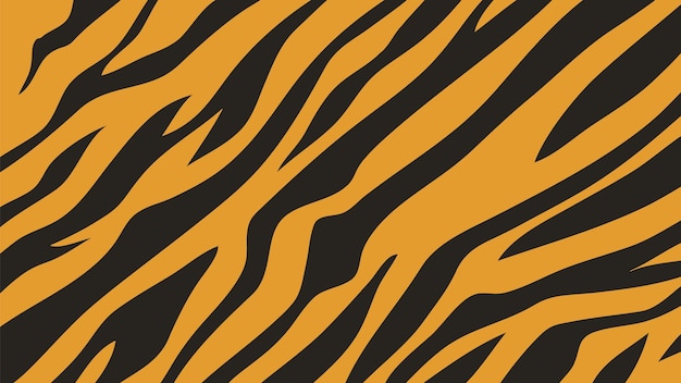 Bezpłatny wektor abstrakt targowy wzór tygrysa