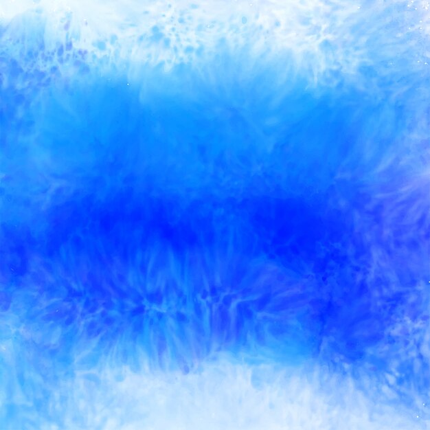 Akwarela tekstury w kolorze niebieskim