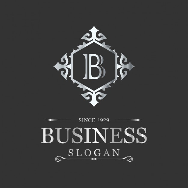 B Busienss Slogan Logo