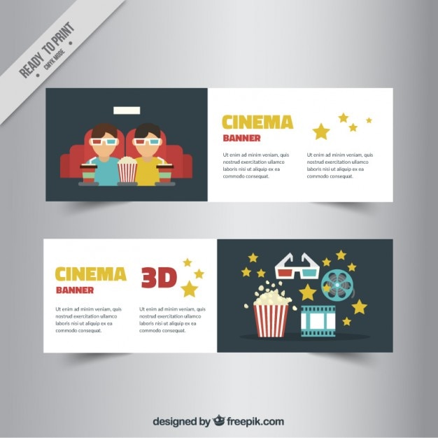 Banery Cinema 3d