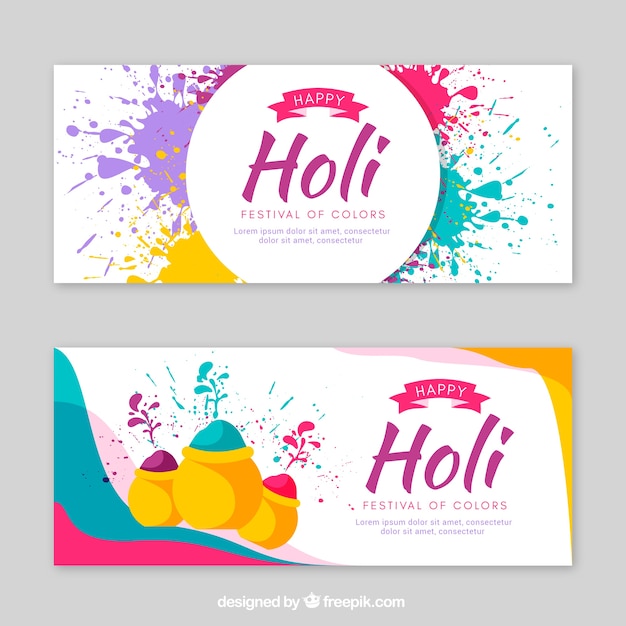 Banery Festiwalowe Holi