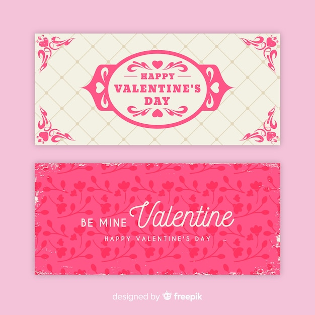 Banner Ozdobnych Valentine