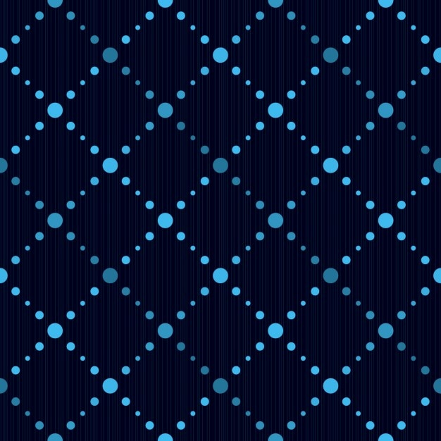 Bezproblemowa Geometryczny Niebieski Wzór Z Kropkami