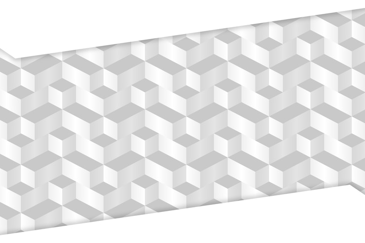 Bezpłatny plik Wektor białe tło w stylu 3d papieru