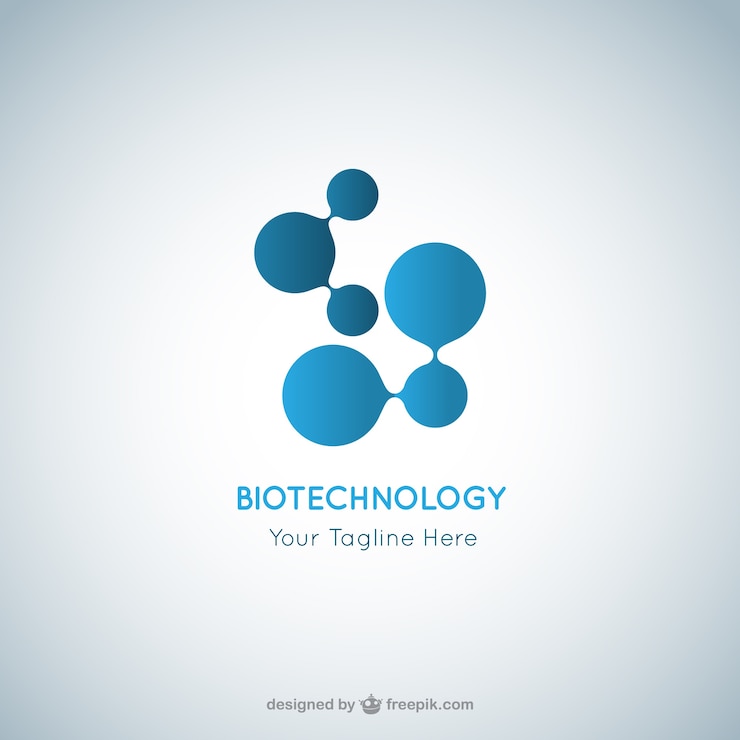 Bezpłatny plik Wektor biotechnologia logo