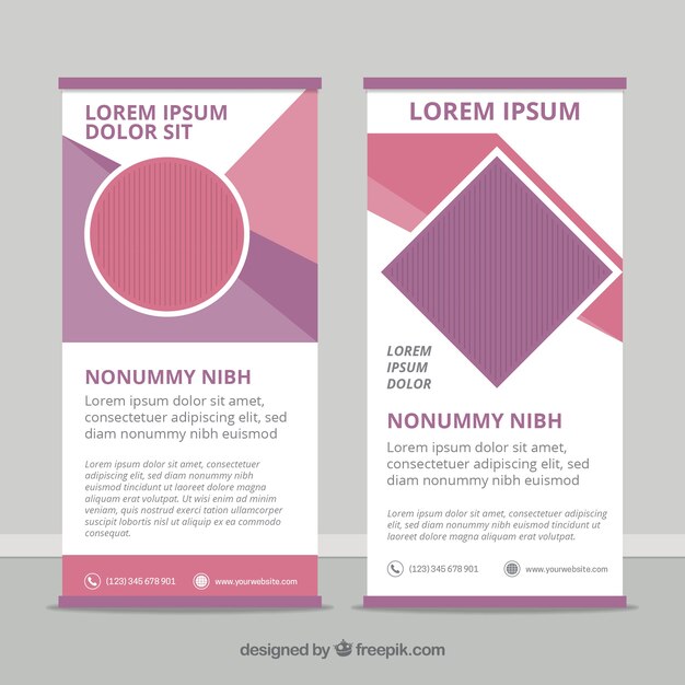 Biznes buduje się w formie purpurowych tonów