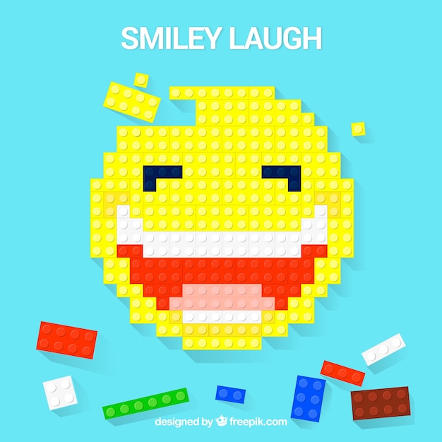 Bloki Tle Z Smiley Projektu