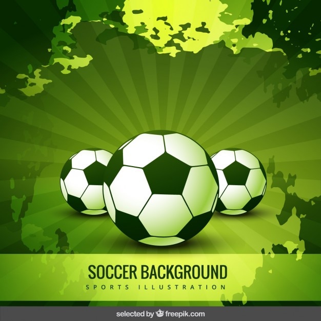 Burst Soccer Background