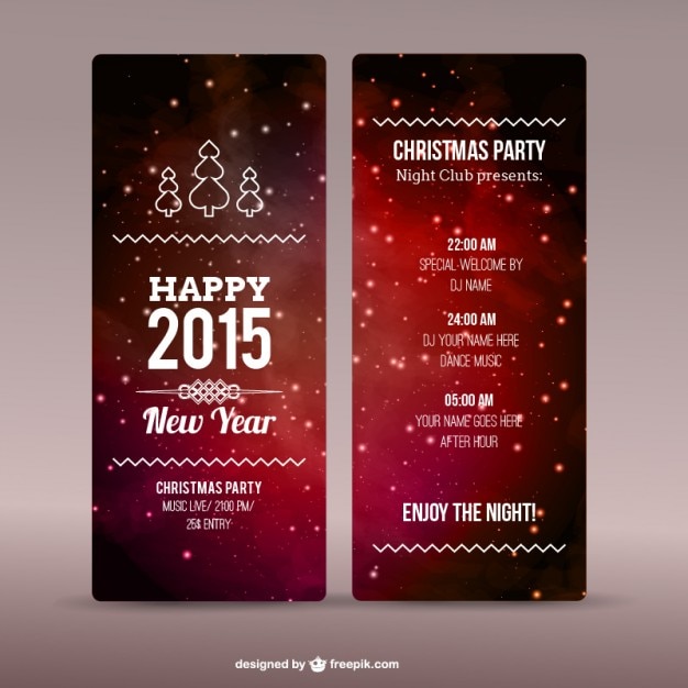 Christmas Party Flyer Template