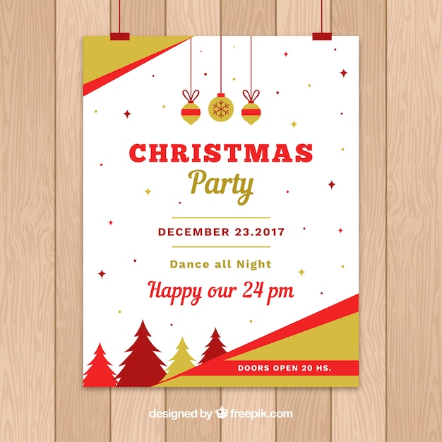 Christmas Party Plakat