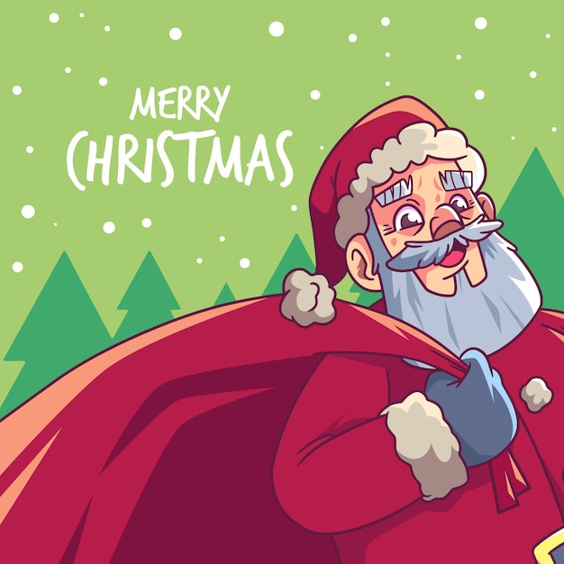 Christmas projektu na grunge kreda pokładzie tle