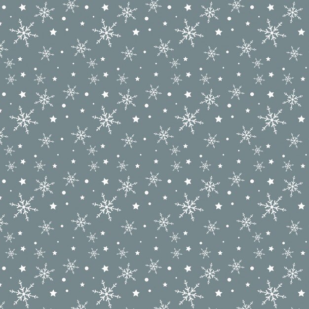 Bezpłatny plik Wektor christmas tła z płatki śniegu i gwiazdy projektowania