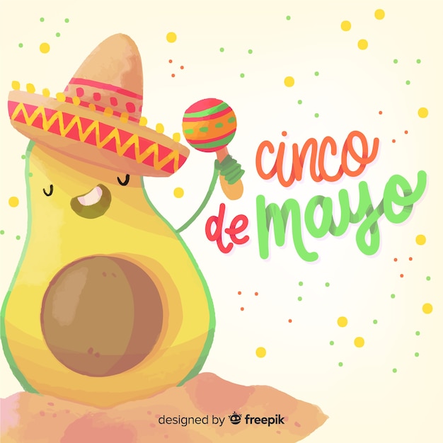 Bezpłatny wektor cinco de mayo