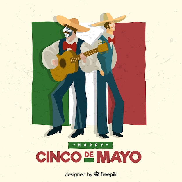 Bezpłatny wektor cinco de mayo