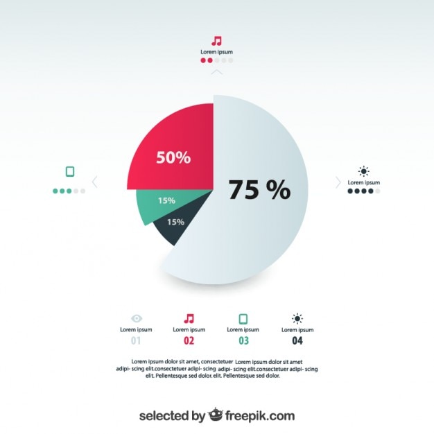 Bezpłatny plik Wektor circular graficzny postęp ładowania